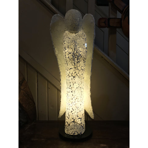 Mosaic table Lamp/Angel