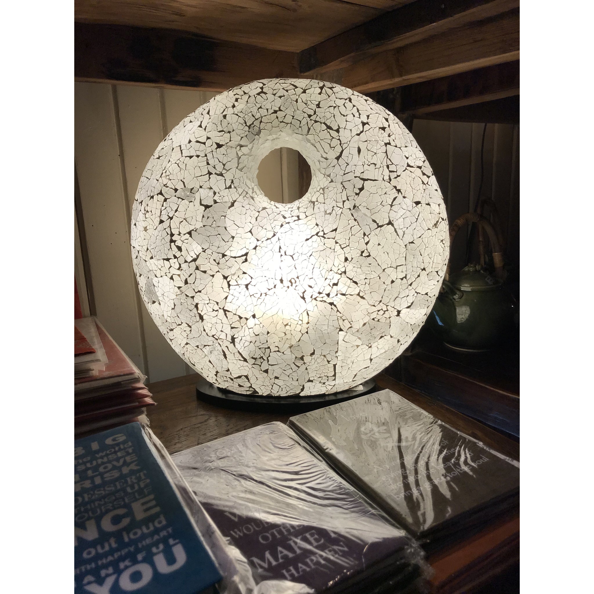 Mosaic table Lamp/Donut