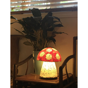 Mosaic Table Lamp/Mushroom