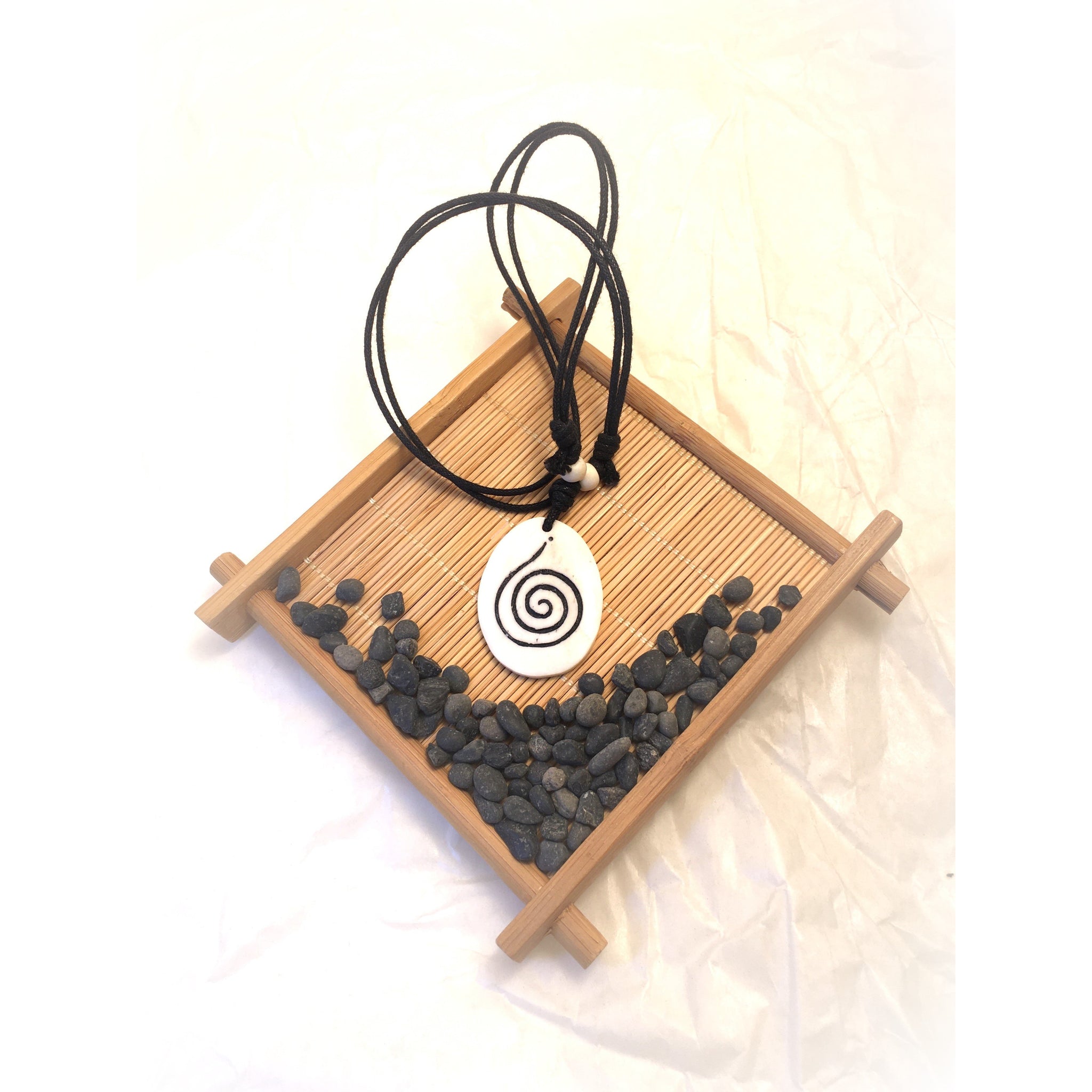 Tibetan Necklace: Spiral