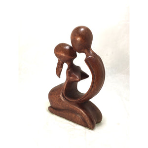 Wooden Lover statue/M