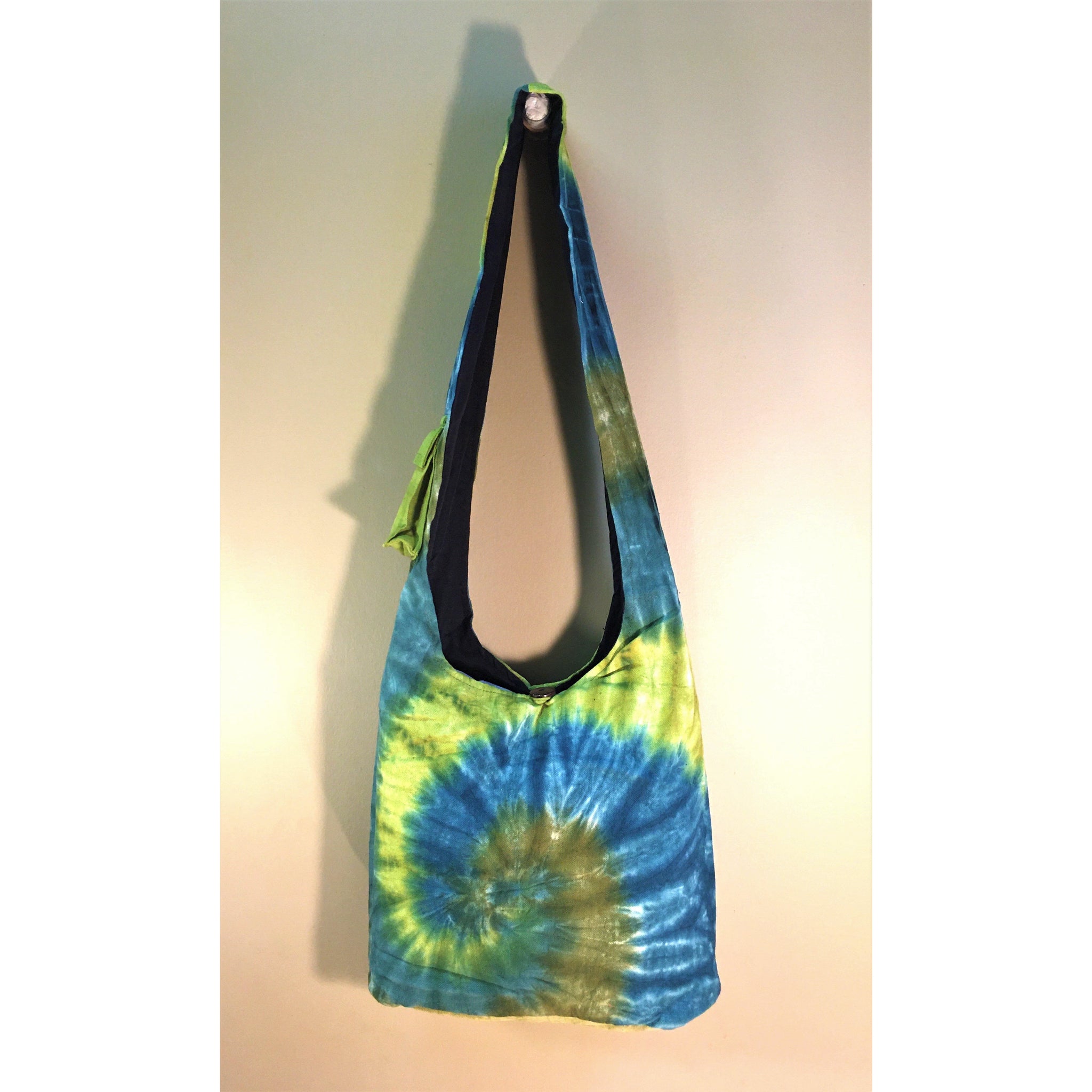 Unisex Hippie Jogging Style Tie dye Shoulder Bag